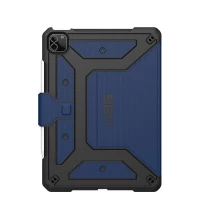 Ilustracja UAG Metropolis SE - obudowa ochronna do  iPad Pro 11" 1/2/3G, iPad Air 10.9" 4/5G z uchwytem do Apple Pencil (niebieska)